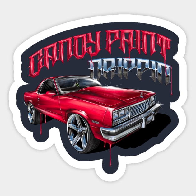 Candy Paint Drippin Sticker by BAHMcreations